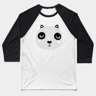 cute animal friendly panda Baseball T-Shirt